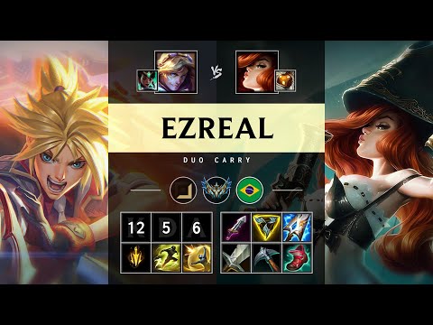 Ezreal ADC vs Miss Fortune - BR Challenger Patch 25.15