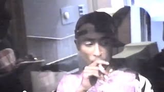 Tupac Shakur Rare Unreleased Making Of Representin 93&#39; Studio Footage