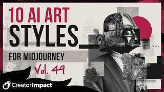 10 EYE-CATCHING AI Art / Midjourney Prompts Styles: Vol 49