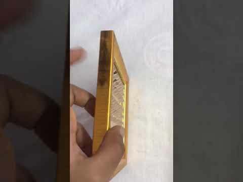 Golden advanced fibre pyramid frame (with bisa yantra), for ...