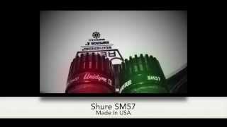 Video thumbnail for ★ Shure SM 57 USA Vs.Vintage SM 57 Unidyne III Part 2 by Jorge Cid • Drums & Audio