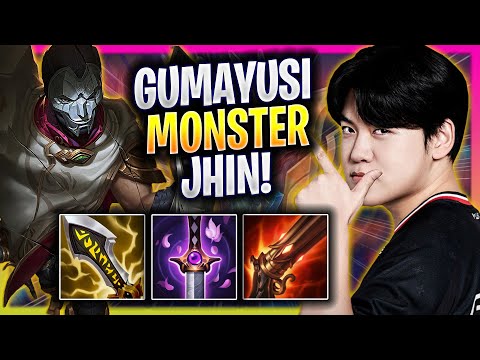 GUMAYUSI IS A MONSTER WITH JHIN! - T1 Gumayusi Plays Jhin ADC vs Caitlyn! | Season 2025
