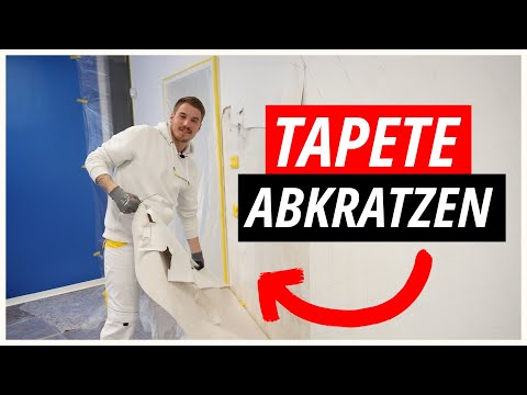 TAPETE ENTFERNEN LEICHT GEMACHT! Mit DIESEN TIPPS kriegst du JEDE TAPETE AB!