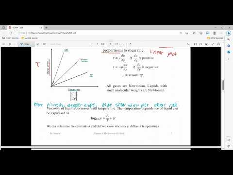 Introduction to Fluid Motion Review Notes and Practice Problems