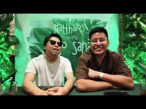 Matthaios and Yow talks about their friendship and their new viral hit song "Tayo Sana"
