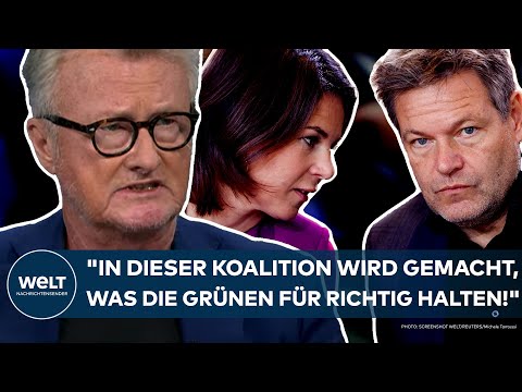 DEUTSCHLAND: "In dieser Koalition wird gemacht, was die Grünen für richtig halten!" - Jörges
