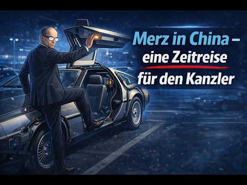Merz in China: 2 Tage Zukunft und Zurück