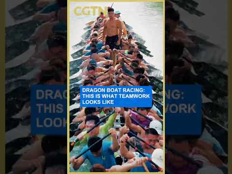 Dragon boat racing: This is what teamwork looks like