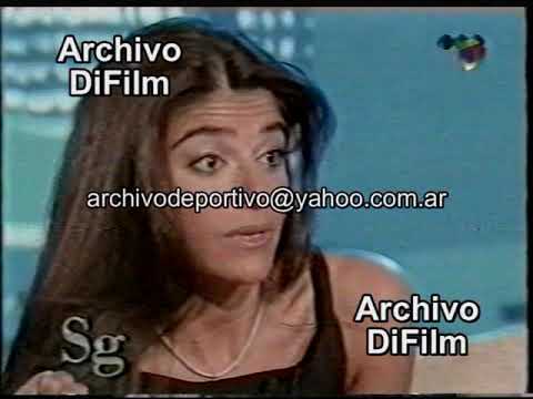 Zulemita Menem con Susana Gimenez critica la relación Menem Bolocco - DiFilm (2000)