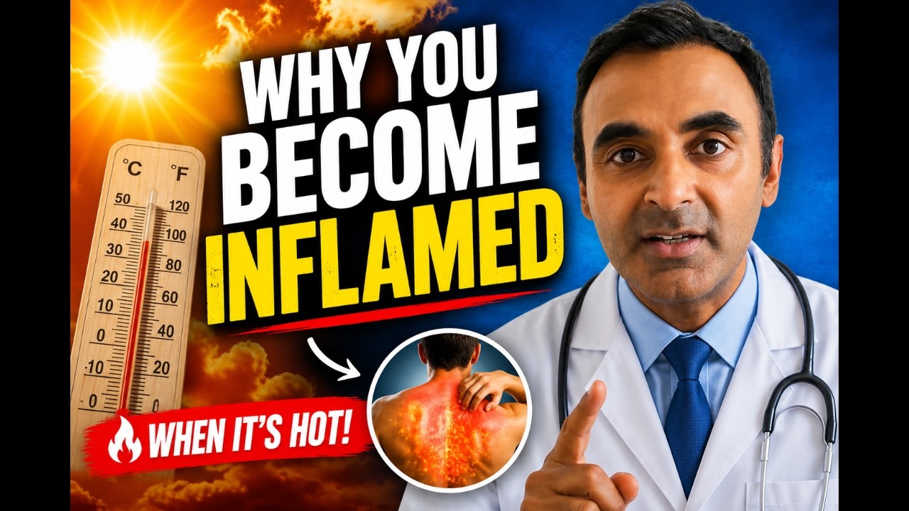 Why HOT WEATHER Gives You INFLAMMATION: 3 Things To Do