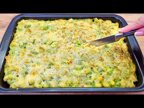 Zucchini and pasta! A quick and tasty lunch for your family! Recipe in 10 minutes!