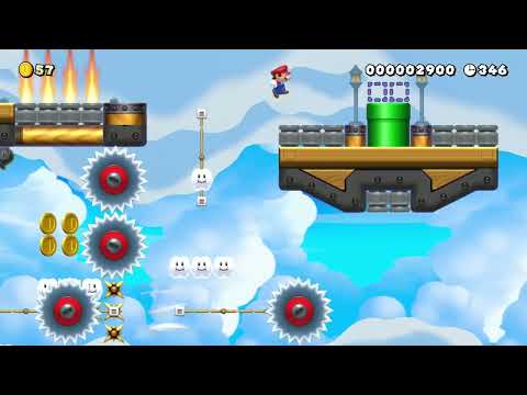 Sky Above & Earth Below by Annim 🍄Super Mario Maker 2 ✹Switch✹ No Commentary #cti