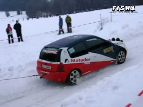 Autoskijöring - Sklenařice 24. 1. 2009