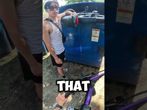 I Saved This E Bike From the Dumpster… Then I Tried it #shorts