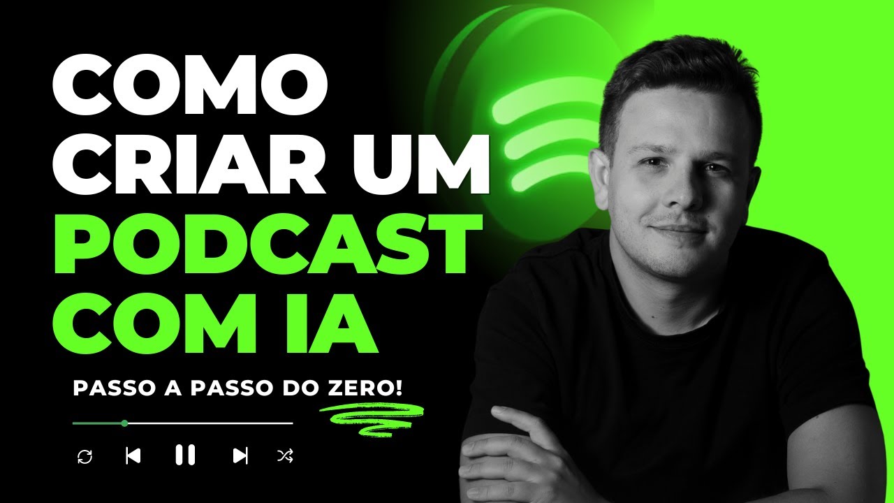 Como Criar um Podcast com Inteligência Artificial - IA