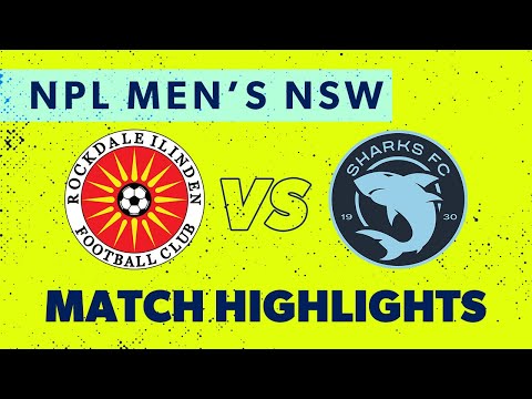 NPL Men's NSW Round 21 Highlights – Rockdale Ilinden v Sutherland Sharks