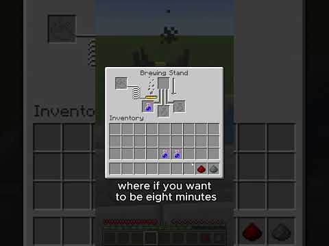 How to Make a Night Vision Potion in Minecraft #shorts #minecraft #potion #potions #tutorial #viral