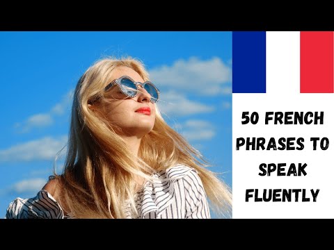 ⭐50 PHRASES TO SPEAK FRENCH⭐(Efficient training of French listening )