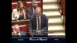 RICHETTI: "CORTE DEI CONTI BOCCIA IL GOVERNO: 855 MILIONI PER LE IMPRESE NON UTILIZZATI"