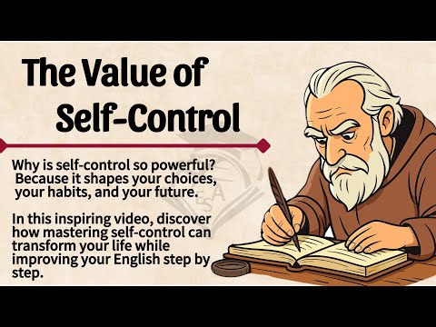 💡The Value of Self-Control 🔑 📖 Graded Reader 🎧 English Listening Practice ✅Life Lessons & Motivation