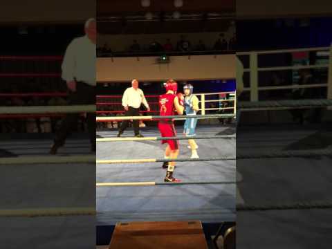 John 1 Boxclub Frankenthal   Kevin Simmern Runde 1 am 17 12 2016