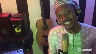Download lagu Fake Love - Wizkid x Duncan Mighty (Hausa Cover By Namenj) mp3