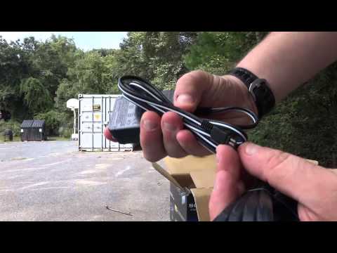 Unboxing the SONY HDR-TD20V 3D Camcorder