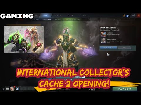 TI10 BATTLEPASS 2020 - International Collectors Cache 2 Opening and Preview | LC Ultra Rare [DOTA 2]