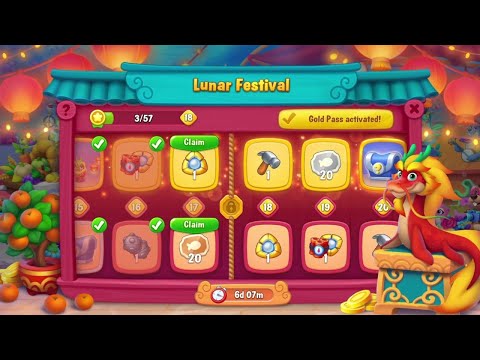 @Fishdom Win Strikes Level 10681 - Special Level 10687 Challenge. Lunar Festival Event Level 17 🔓