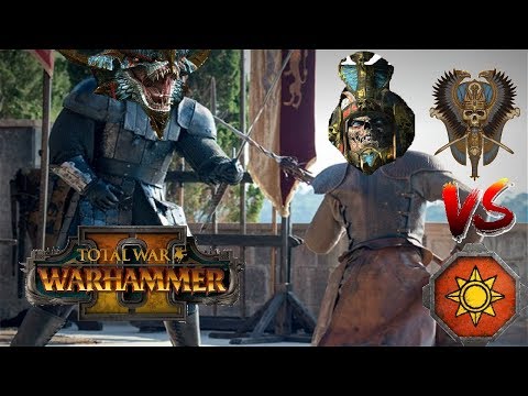 Tomb Kings vs Lizardmen | SPECIAL FORCES SETTRA - Total War Warhammer 2