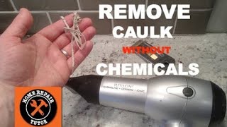 Easily Remove Silicone Caulk -- by Home Repair Tutor