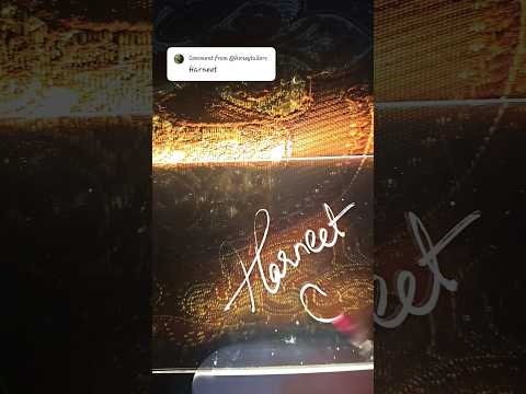 Harneet | Comment down ur name✨️ #ytshorts #shorts #viral