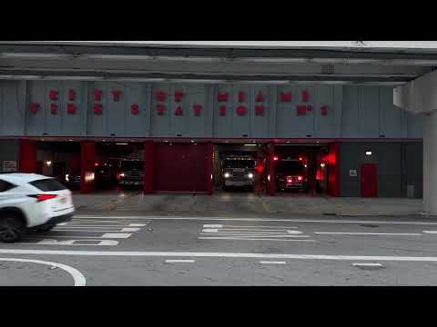 City Of Miami Fire Station One | Almost Full House Respond.