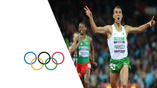 Taoufik Makhloufi (ALG) Wins 1500m Gold - London 2012 Olympics