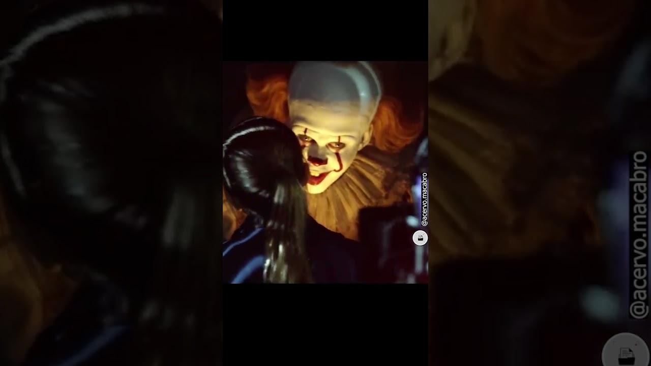 IT A coisa: por trás das câmeras do filme do palhaço Pennywise #shorts