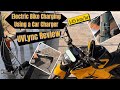 Electric Bike Charging Using A Car Charger With The UVLync Connector