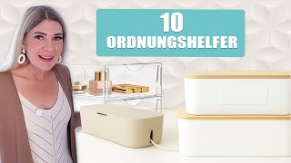 10 Ordnungshelfer gegen Chaos im Haushalt
