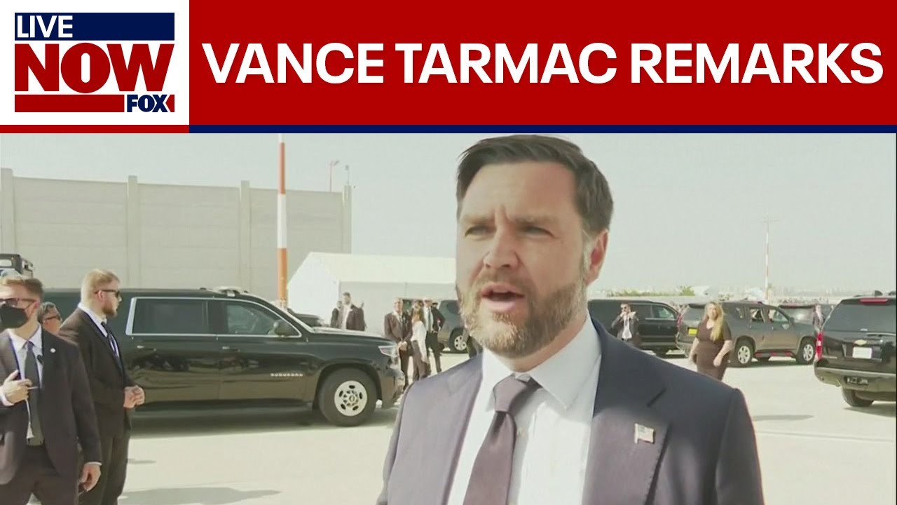 VP Vance speaks to reporters about Israel trip  | LiveNOW from FOX