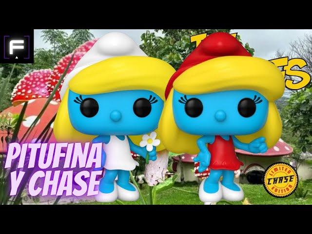 Vídeo relacionado con Funko Pitufina pop + protector: The Smurfs Pop! Figura de vinilo de animación de televisión (juego de regalo de coleccionista incluido con caja protectora de la marca ToyBop) (persecución de vestido