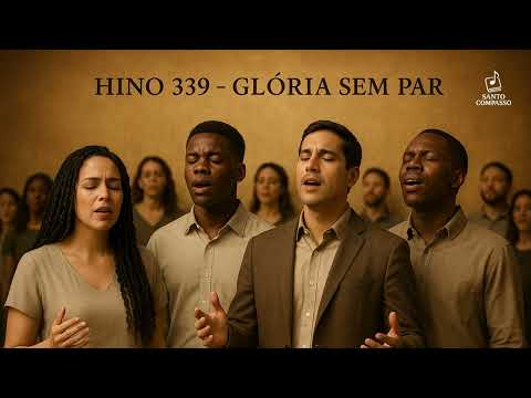 Hino 339 CCB - Glória sem par (estilo Coral Americano)