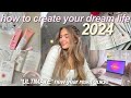 2024 ULTIMATE RESET GUIDE 🎀🧘🏼‍♀️🍵 new year goal setting, vision boards, & journaling