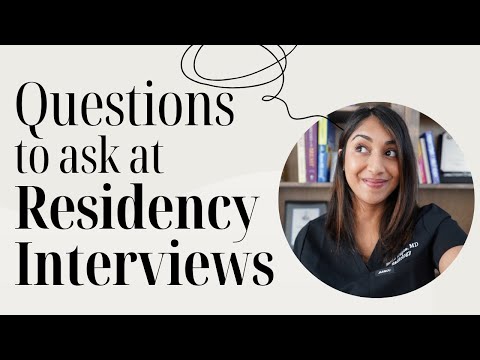 ❓ 10 Questions to Ask At Residency Interviews❓|  Yasha Gupta, MD
