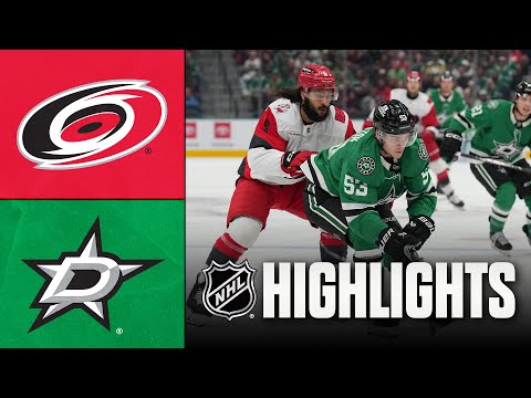 NHL Highlights | Hurricanes vs. Stars | October 25, 2025
