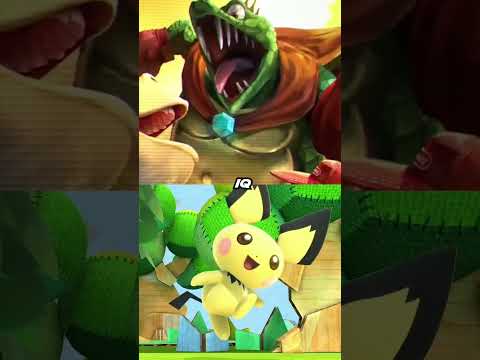 King K. Rool vs 3 random smash characters #edit #gaming #smashbros #donkeykong #shorts