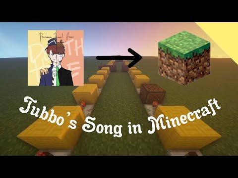 I made Death Hole (Tubbo's Song) by Precious Jewel Amor in Minecraft...