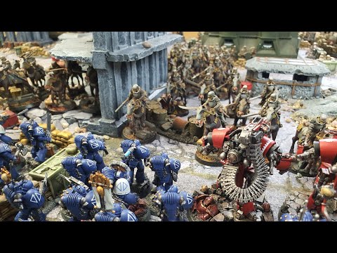 Imperialis Militia vs Ultramarines a Horus Heresy Battle Report