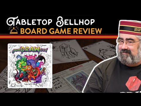 MonsDRAWsity Review, Find out if this monster drawing party game is right for your group!