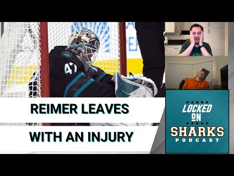 James Reimer Leaves Due To Injury As San Jose Sharks Drop Game To The Calgary Flames