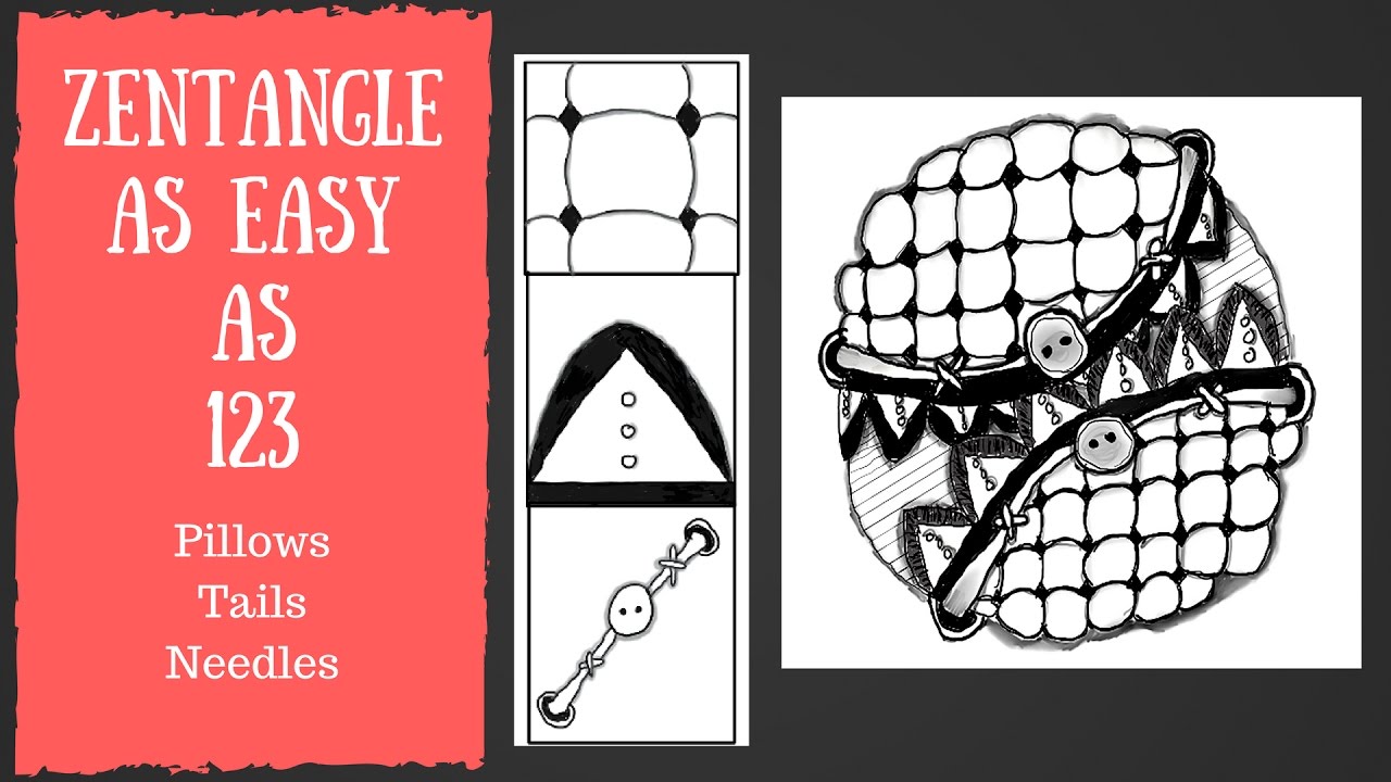Zentangle Patterns for Beginners  Tanglepatterns | Tangle Patterns