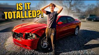 My Son Just Crashed His First Car… Is It TOTALLED?! 😳